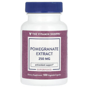 The Vitamin Shoppe Extrato de Romã 250 mg 100 Cápsulas Vegetais