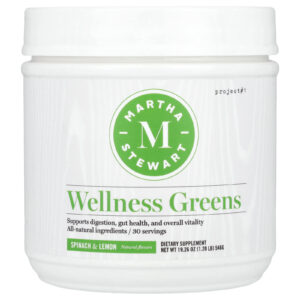 Martha Stewart Wellness Verduras para o Bem-Estar Espinafre e Limão 546 g (1926 oz)
