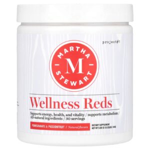 Martha Stewart Wellness Vermelhos para o Bem-Estar Romã e Maracujá 144 g (508 oz)