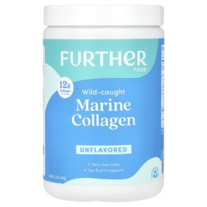 Further Food Colágeno Marinho de Pesca Selvagem Sem Sabor 168 g (593 oz)