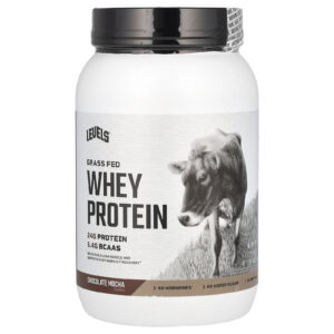 Levels Proteína Whey em Pó de Gado Criado no Pasto Mocha de Chocolate 907 g (2 lb)