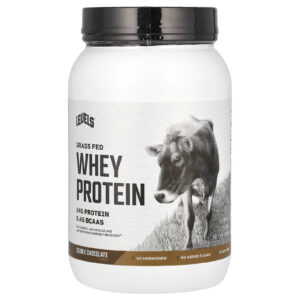 Levels Proteína Whey em Pó de Gado Criado no Pasto Chocolate Duplo 907 g (2 lb)