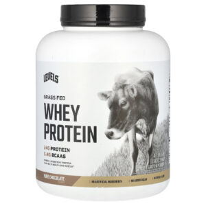 Levels Proteína Whey em Pó de Gado Criado no Pasto Chocolate Puro 227 kg (5 lb)
