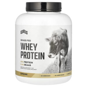 Levels Proteína Whey em Pó de Gado Criado no Pasto Cappuccino 227 kg (5 lb)