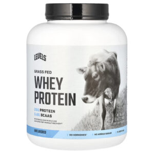 Levels Proteína Whey em Pó de Gado Criado no Pasto Sem Sabor 227 kg (5 lb)