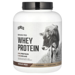 Levels Proteína Whey em Pó de Gado Criado no Pasto Mocha de Chocolate 227 kg (5 lb)