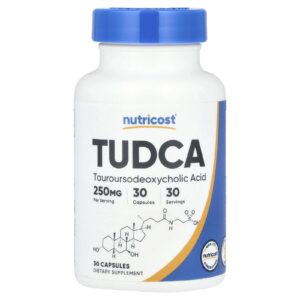 Nutricost TUDCA 250 mg 30 Cápsulas