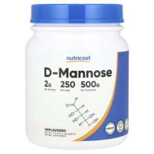 Nutricost Dextromanose Sem Sabor 500 g (179 oz)