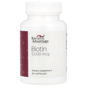 Bariatric Advantage Biotina 5.000 mcg 90 Cápsulas