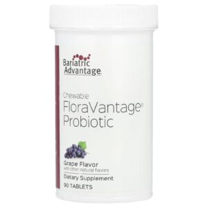 Bariatric Advantage Probiótico Mastigável FloraVantage Uva 90 Comprimidos