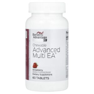 Bariatric Advantage Multivitamínico Mastigável EA Morango 60 Comprimidos