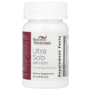 Bariatric Advantage Ultra Solo com Ferro 30 Cápsulas