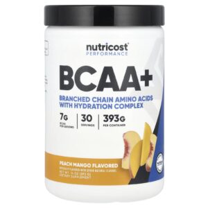 Nutricost Performance BCAA+ Pêssego e Manga 393 g (14 oz)