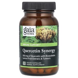 Gaia Herbs Quercetina Synergy 50 Cápsulas Veganas