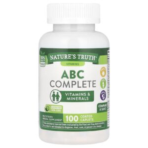 Natures Truth Multivitamínico Completo BC 100 Cápsulas Revestidas