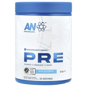 AN Supps Pré-treino Framboesa Azul 390 g (1375 oz)
