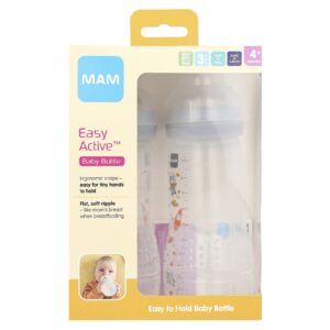 MAM Easy Active Mamadeira A partir de 4 Meses 2 Unidades