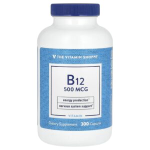 The Vitamin Shoppe Vitamina B12 500 mcg 300 Cápsulas