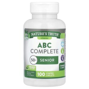 Natures Truth Multivitamínico BC Complete Sênior Acima de 50 Anos 100 Cápsulas Revestidas