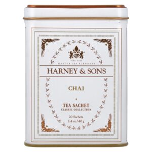 Harney & Sons Coleção Clássica Chai 20 Sachês 40 g (14 oz)