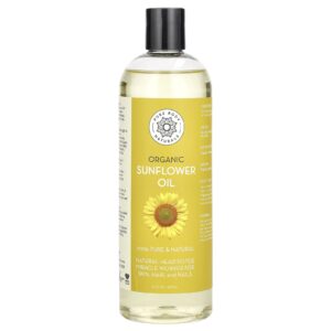 Pure Body Naturals Óleo de Girassol Orgânico 473 ml (16 fl oz)