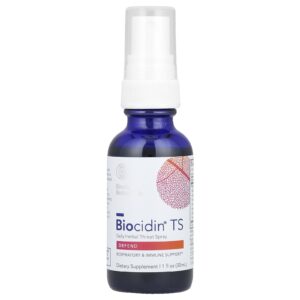 Biocidin Botanicals Biocidin® TS Spray Diário de Ervas para Garganta 30 ml (1 fl oz)