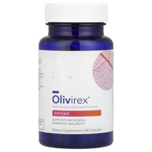 Biocidin Botanicals Olivirex® High-Potency Olive Leaf Formula 60 Capsules