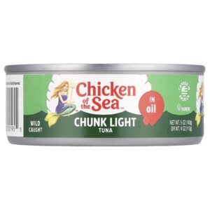 Chicken of the Sea Chunk Light Atum em Óleo 142 g (5 oz)