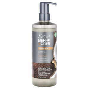 Dove Men + Care Shampoo e Condicionador 2 em 1 Gengibre e Óleo de Coco 517 ml (175 fl oz)