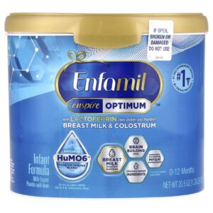 Enfamil Enspire Optimum™ Fórmula Infantil Pó à Base de Leite com Ferro 0-12 Meses 581 g (205 oz)