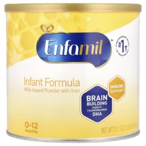 Enfamil Fórmula Infantil Pó à Base de Leite com Ferro 0-12 Meses 598 g (211 oz)