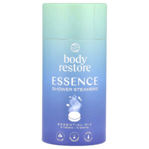 Body Restore Essence Shower Steamers Mistura Essencial 6 Comprimidos 53 oz