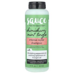 Sauce Beauty Shampoo de Reparo Intenso Tingle de Menta Chimichurri 300 ml (10 fl oz)