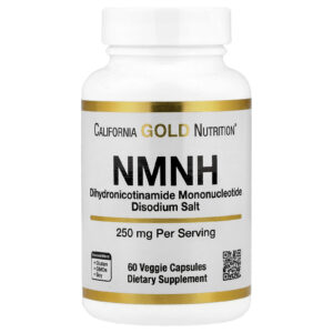 California Gold Nutrition NMNH 250 mg 60 Cápsulas Vegetais