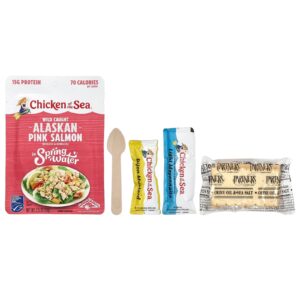 Chicken of the Sea Packet Up!™ Kit de Salada de Salmão Rosa 1 Kit 116 g (41 oz)