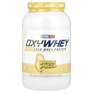 EHPlabs OxyWhey Proteína Whey Magra Diária Picolé de Banana 825 g (182 lb)
