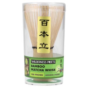Wilderness Poets Misturador de Matcha Bambu 1 Unidade