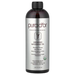 Pura Dor Professional Óleo de Massagem Orgânico 473 ml (16 fl oz)
