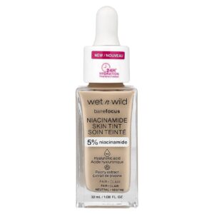 wet n wild Barefocus Nicotinamida para Pele 1116087 Claro 32 ml (108 fl oz)