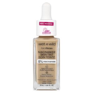 wet n wild Barefocus Nicotinamida para a Pele 1116089 Bege Claro 32 ml (108 fl oz)