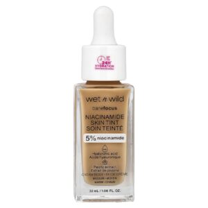 wet n wild Barefocus Nicotinamida para a Pele 1116319 Bege Creme 32 ml (108 fl oz)