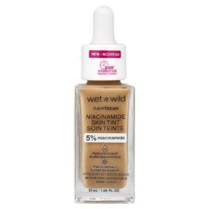 wet n wild Barefocus Nicotinamida para Pele 1116321 Bege Âmbar 32 ml (108 fl oz)