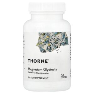 Thorne Glicinato de Magnésio 90 Cápsulas (120 mg por Cápsula)