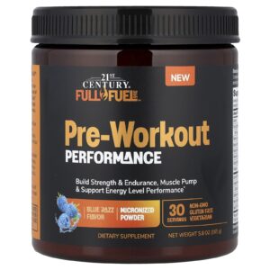 21st Century Full Fuel 365™ Desempenho Pré-Treino Blue Razz 165 g (58 oz)