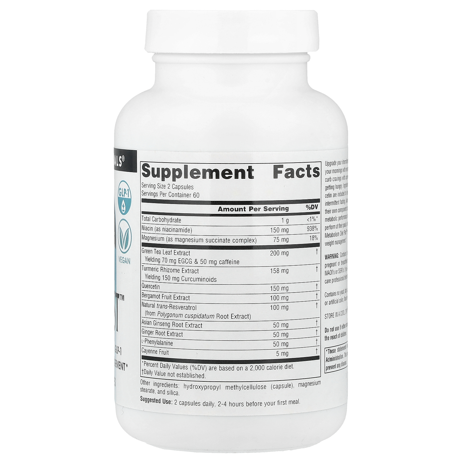 Source Naturals RealFast™ 120 Cápsulas Veganas - Imagem 2