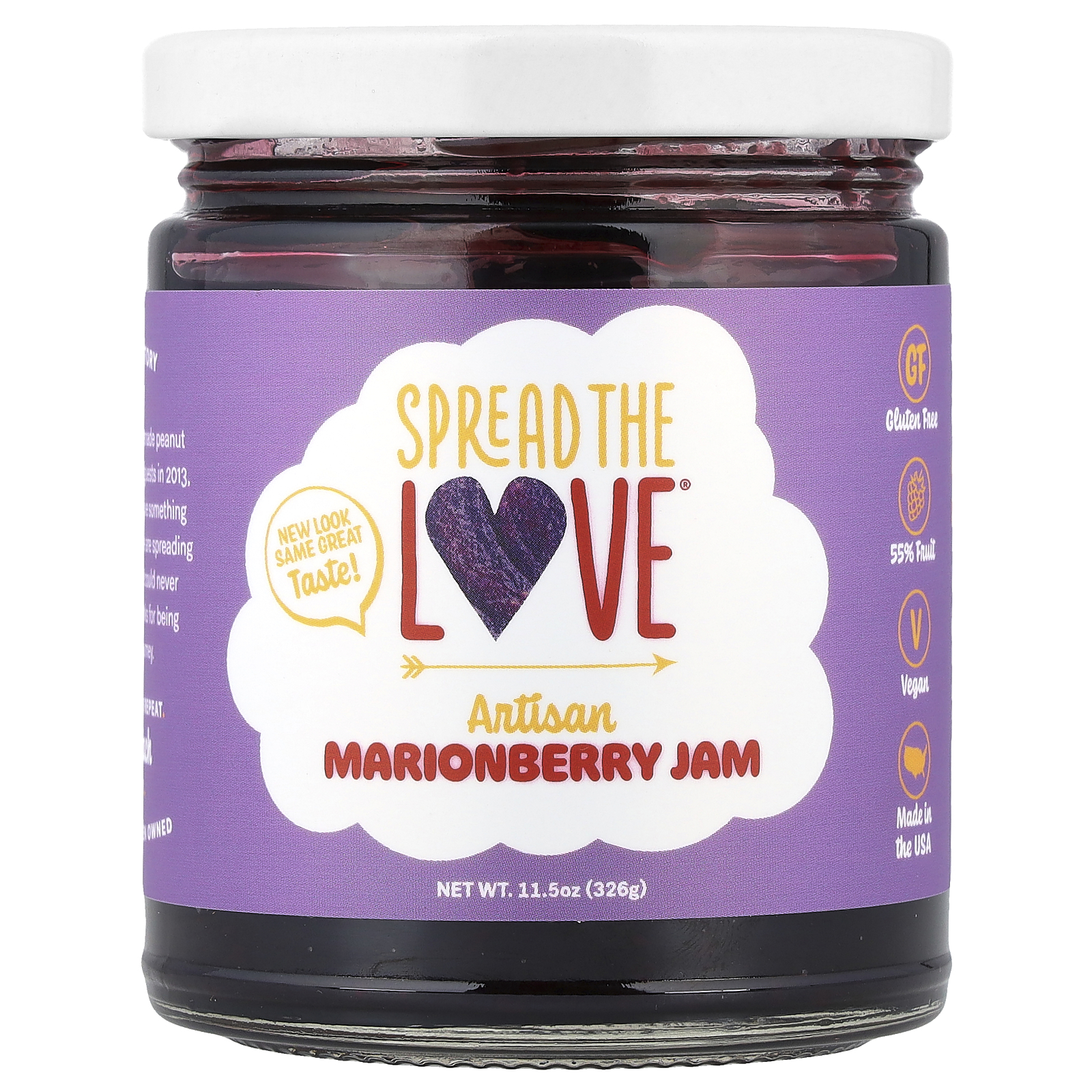 Spread The Love Geleia Artesanal de Marionberry 326 g (115 oz)