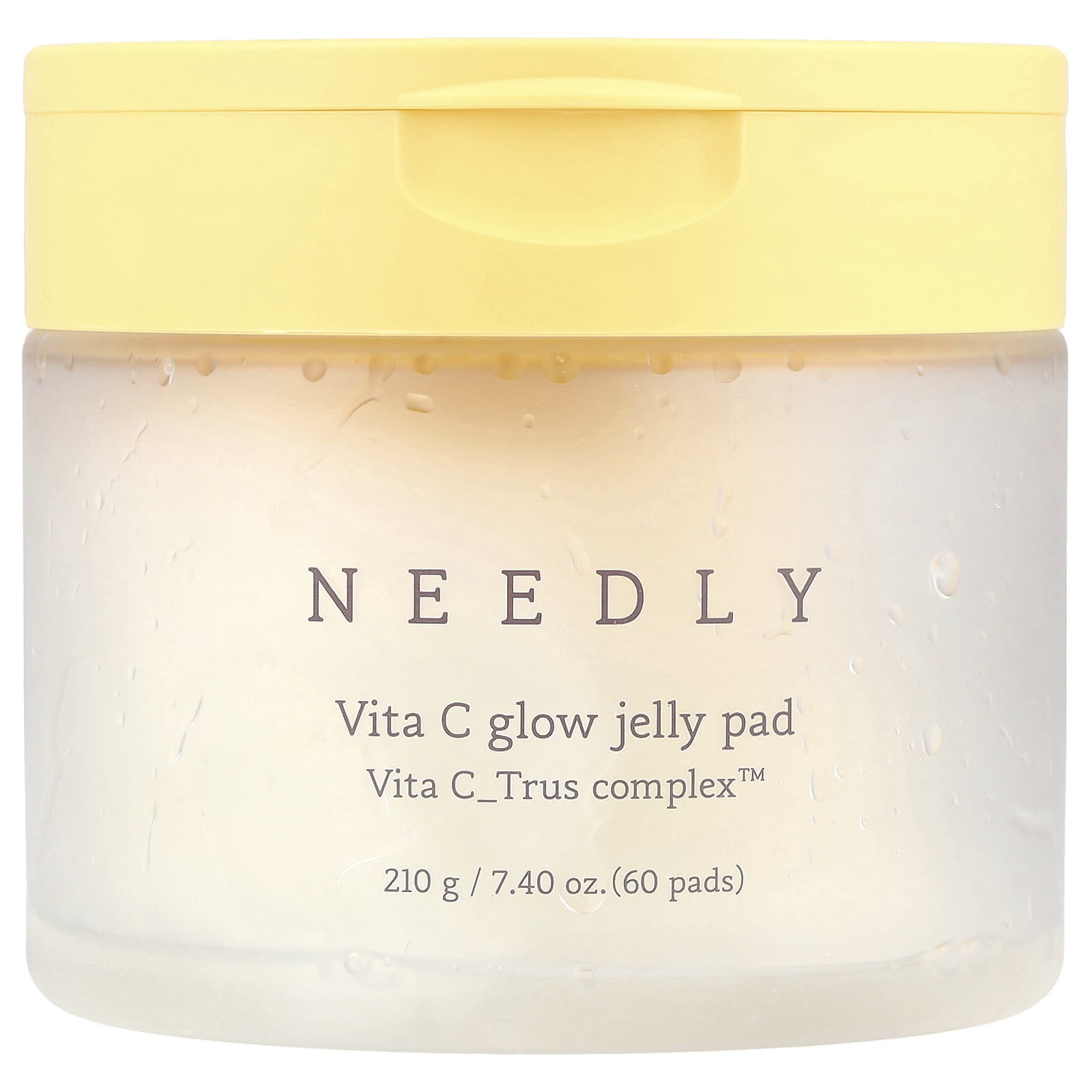 Needly Vita C Glow Disco de Gelatina 60 Discos 210 g (74 oz)