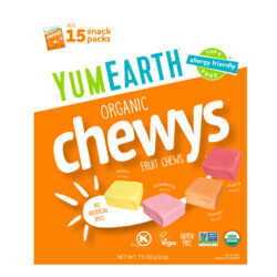 YumEarth Chewys™ Orgânicos Cápsulas Mastigáveis 15 Pacotes 14 g (05 oz) Cada