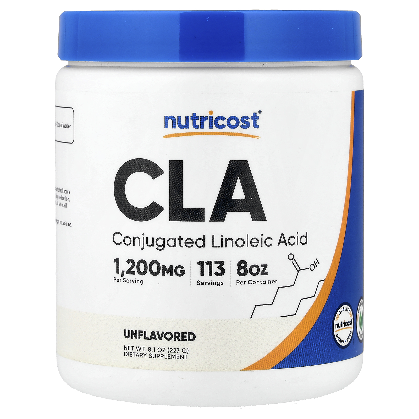 Nutricost CLA Sem Sabor 227 g (81 oz)