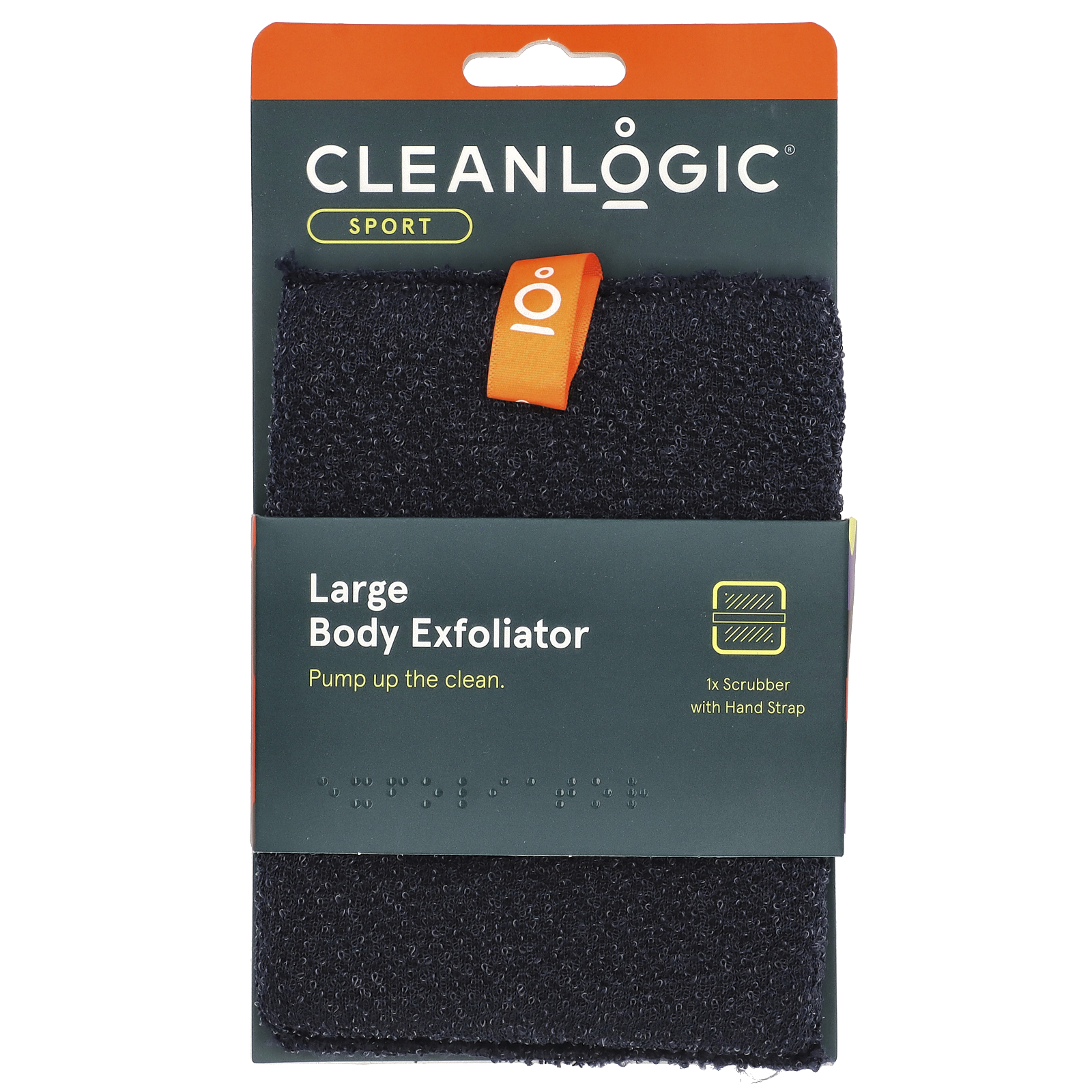 Cleanlogic Sport Esfoliante Corporal Grande Preto 1 Unidade